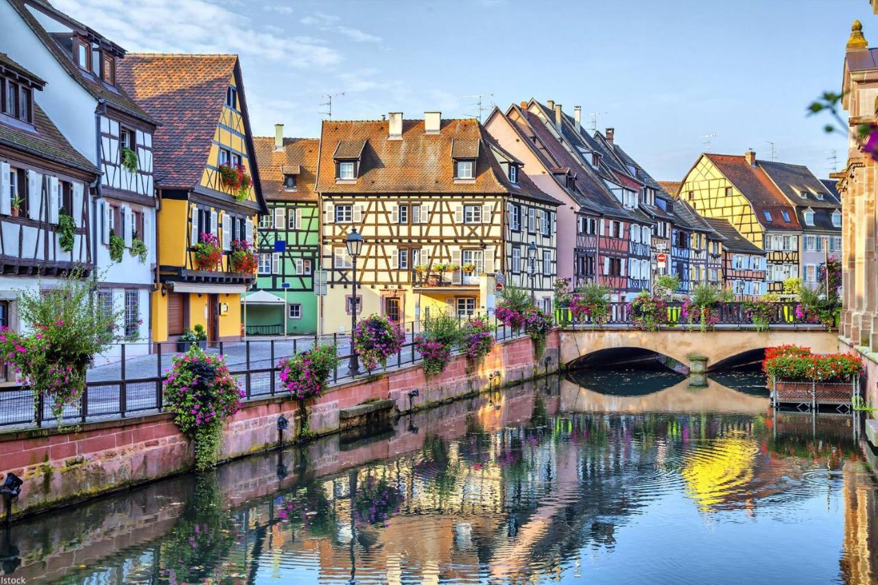 Au Coeur De L'Alsace - Gites Bennwihr Dış mekan fotoğraf